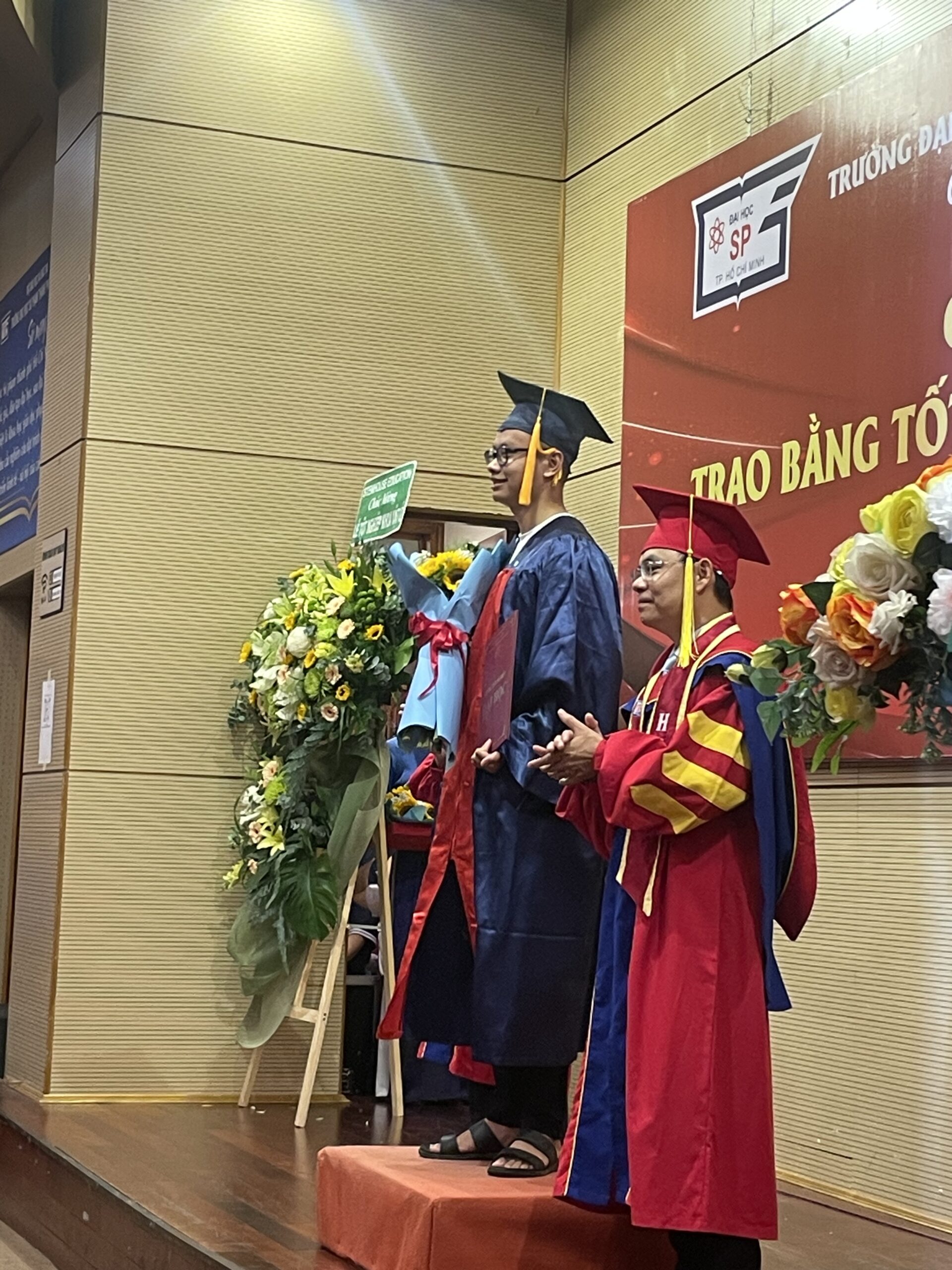 B. S. truong's graduation